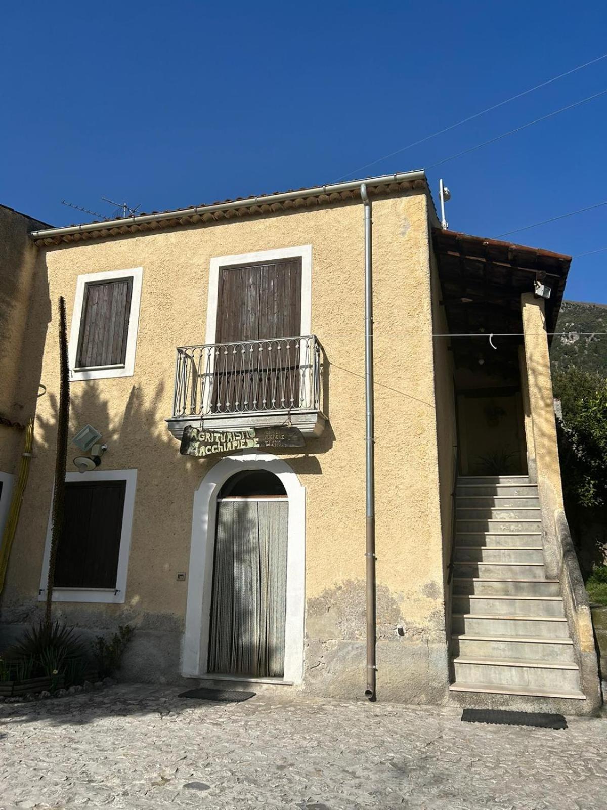 Agriturismo Macchiapiede Sala Consilina Zewnętrze zdjęcie